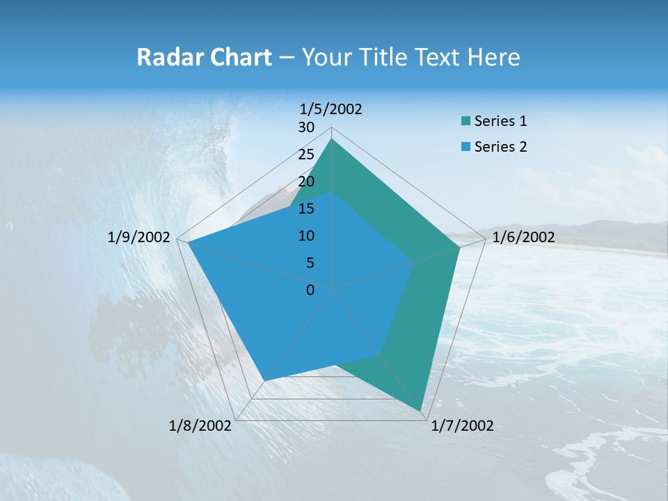 Power Sea Cool PowerPoint Template