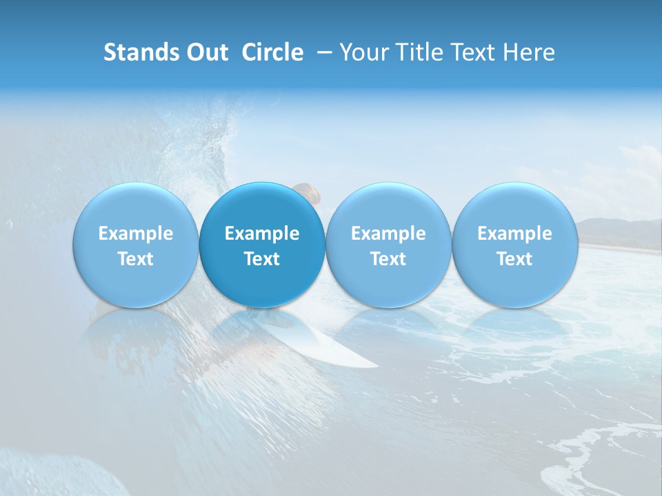 Power Sea Cool PowerPoint Template