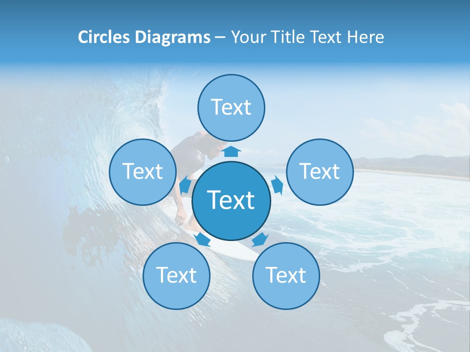 Power Sea Cool PowerPoint Template