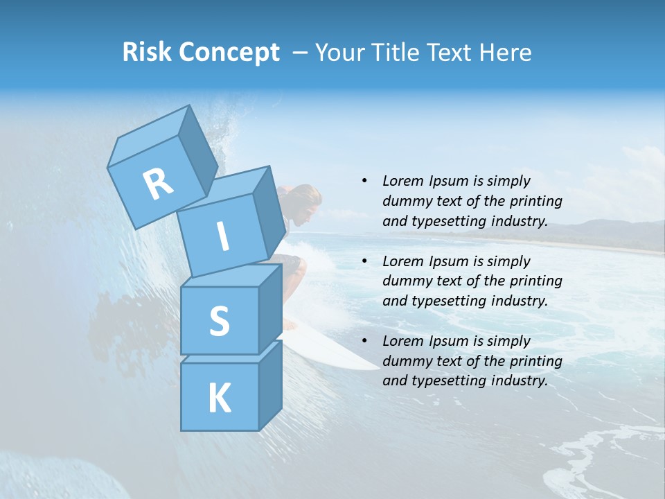 Power Sea Cool PowerPoint Template