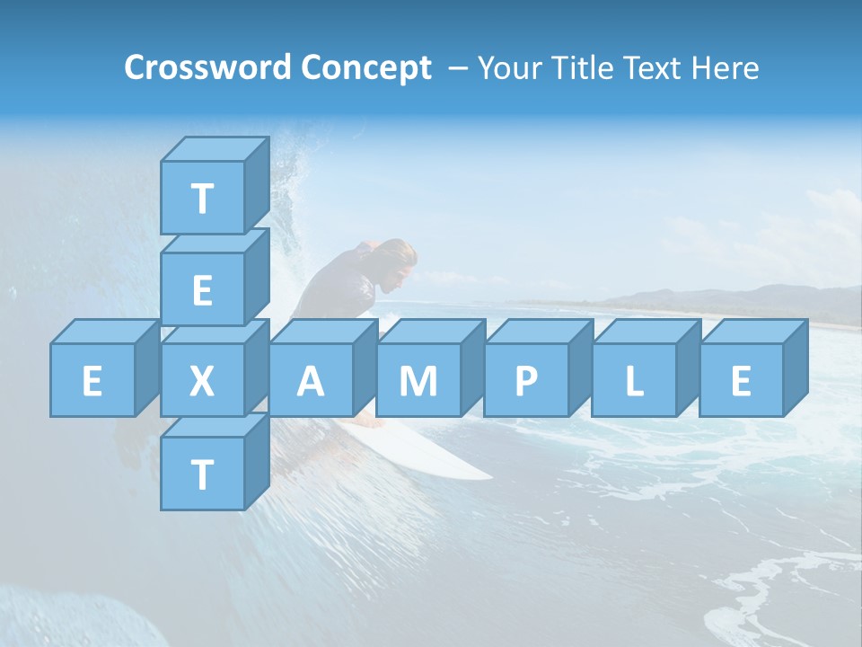 Power Sea Cool PowerPoint Template