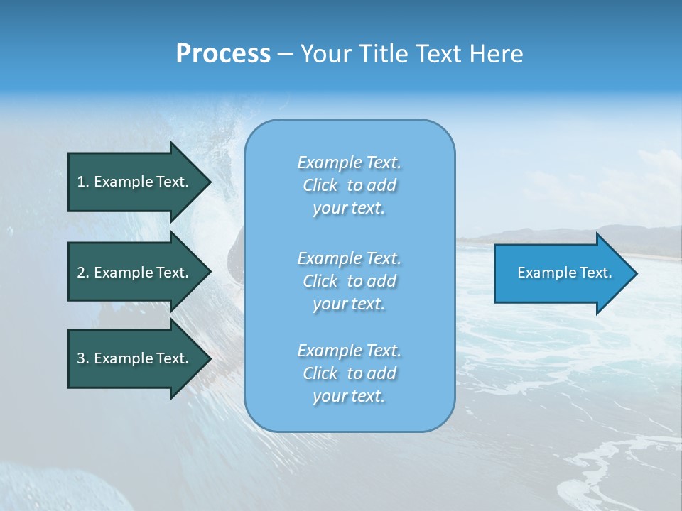 Power Sea Cool PowerPoint Template