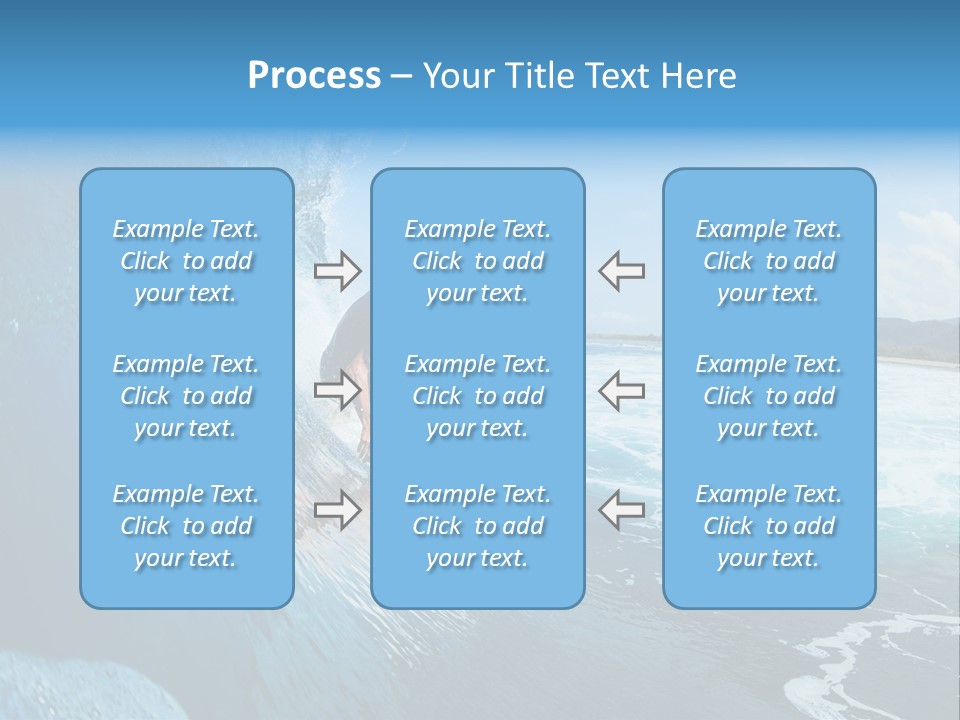 Power Sea Cool PowerPoint Template