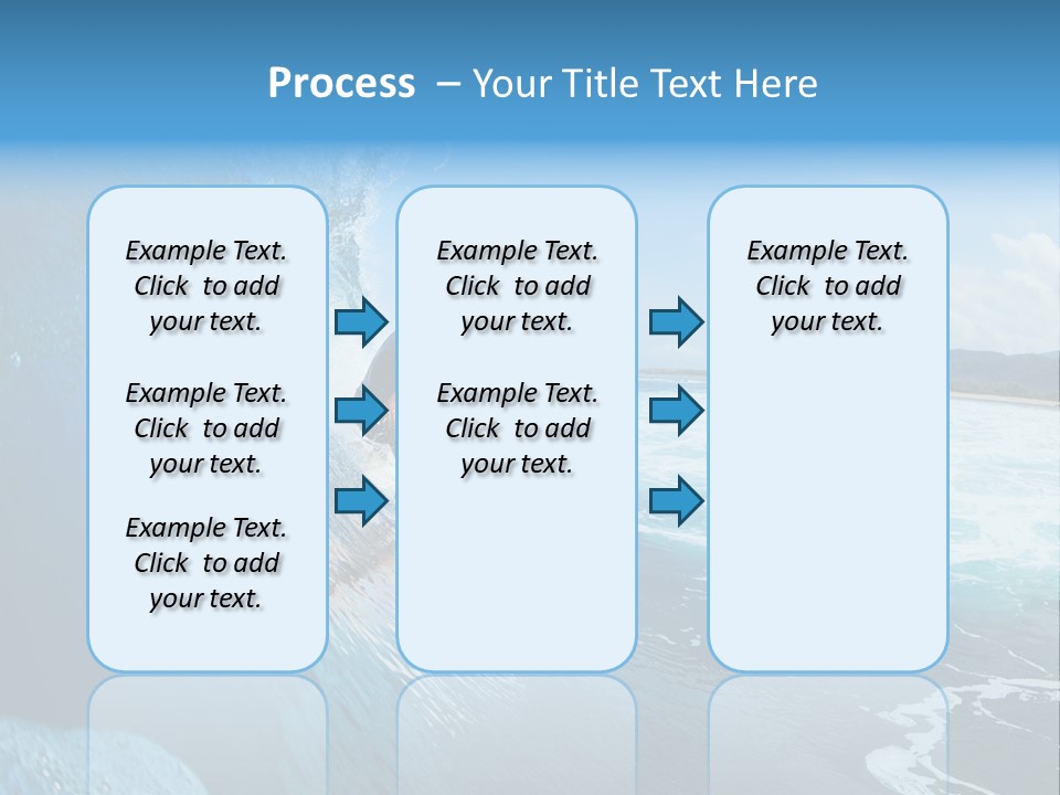 Power Sea Cool PowerPoint Template