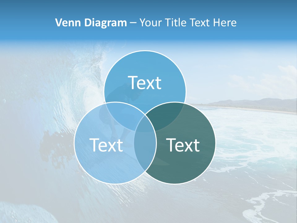 Power Sea Cool PowerPoint Template