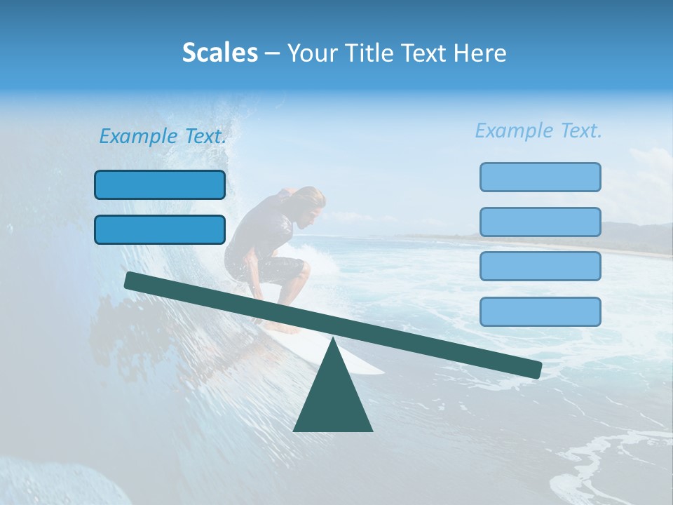 Power Sea Cool PowerPoint Template