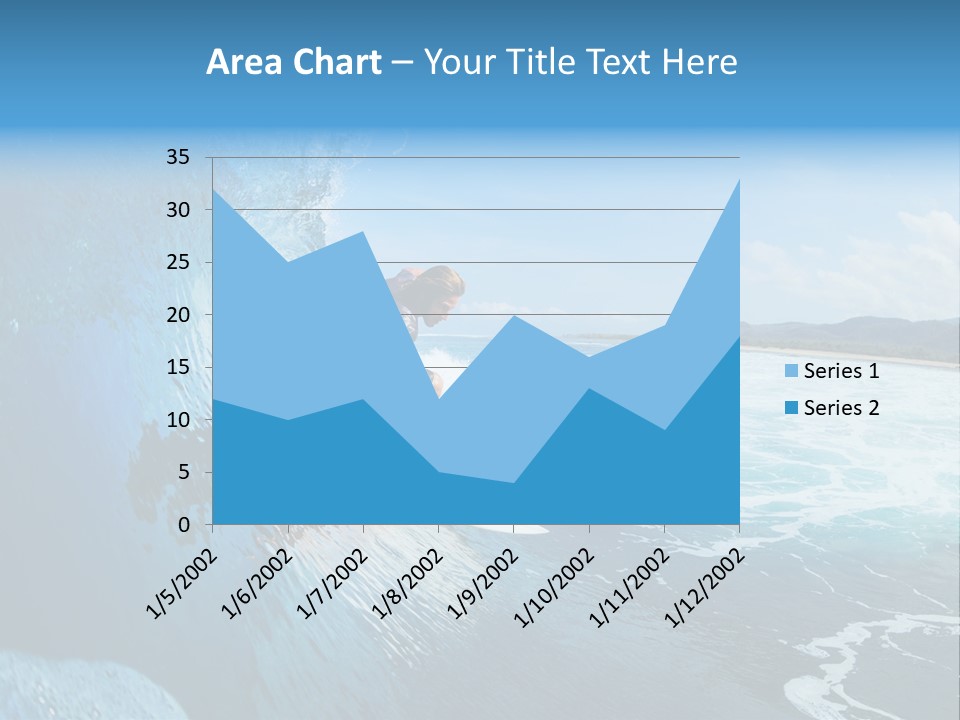 Power Sea Cool PowerPoint Template