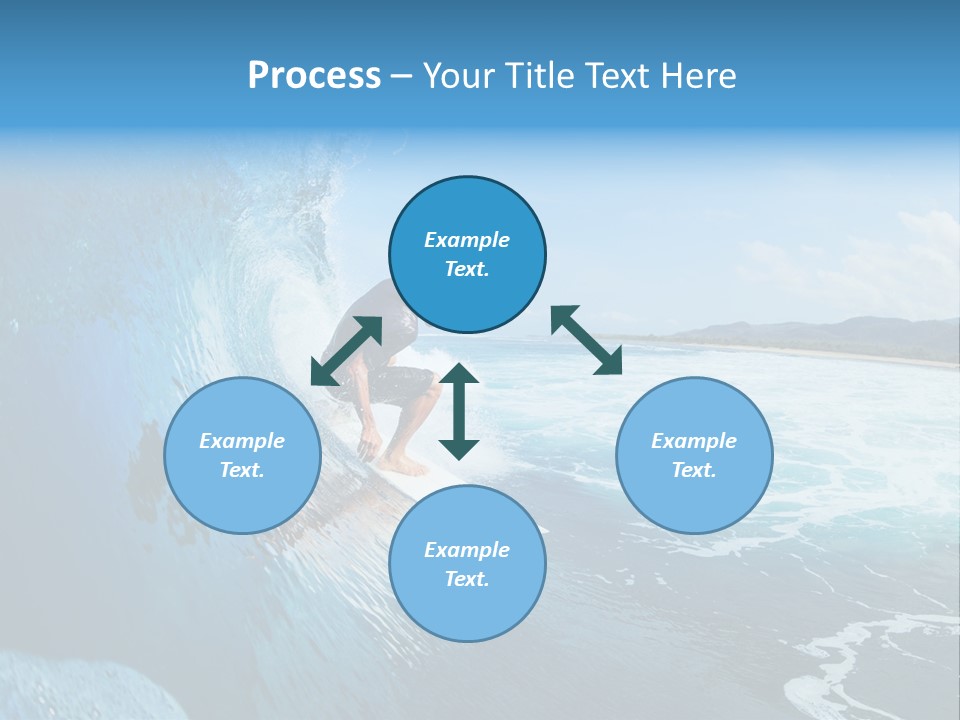 Power Sea Cool PowerPoint Template