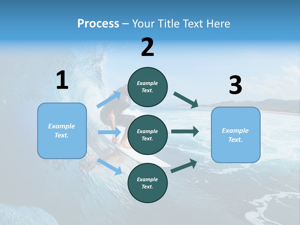 Power Sea Cool PowerPoint Template