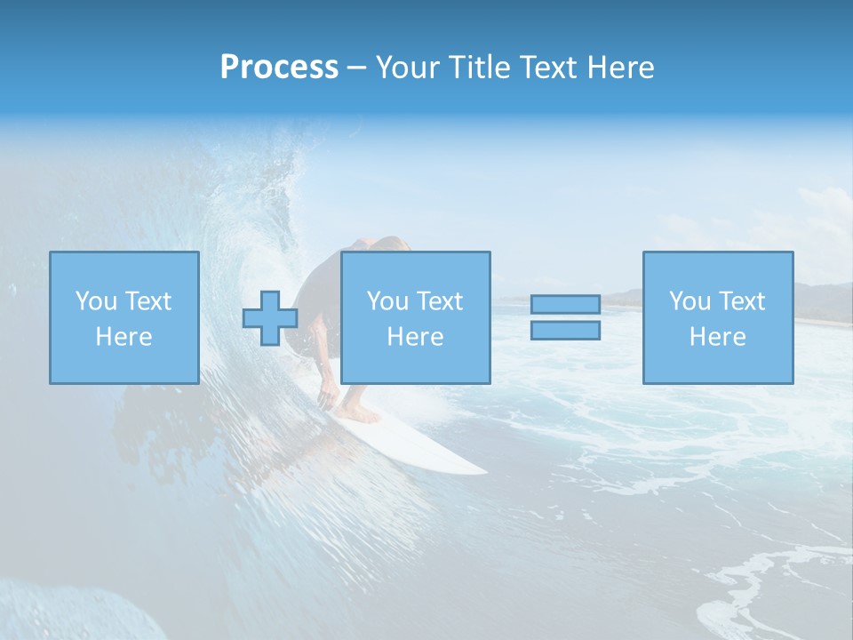 Power Sea Cool PowerPoint Template