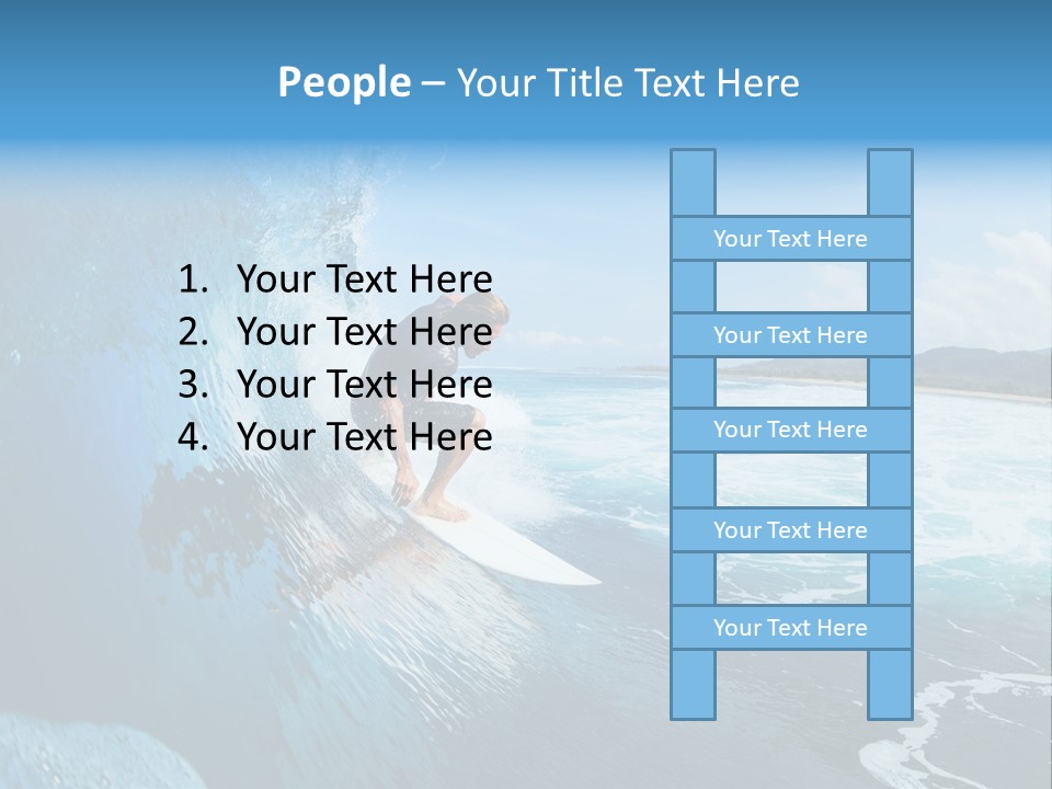 Power Sea Cool PowerPoint Template