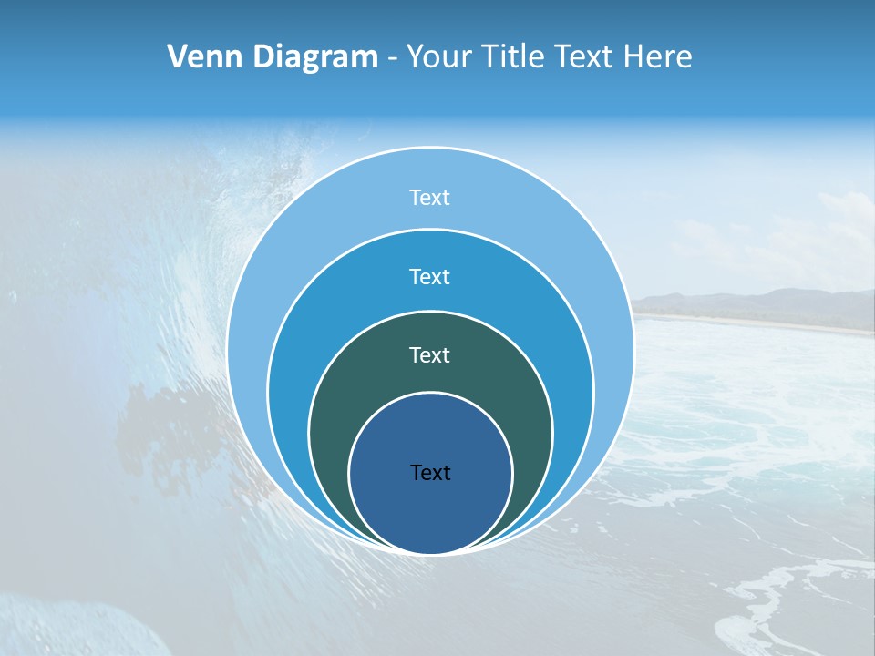 Power Sea Cool PowerPoint Template