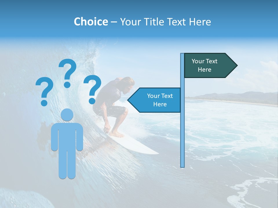 Power Sea Cool PowerPoint Template