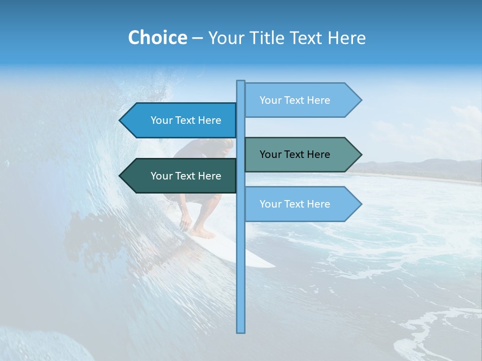 Power Sea Cool PowerPoint Template