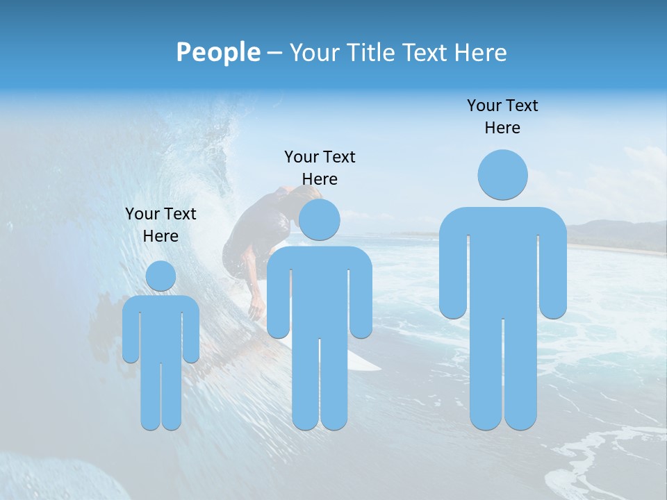 Power Sea Cool PowerPoint Template