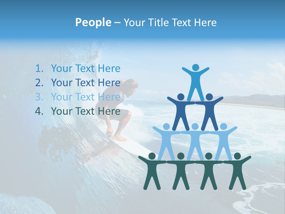 Power Sea Cool PowerPoint Template