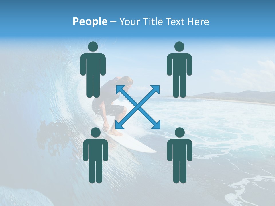 Power Sea Cool PowerPoint Template