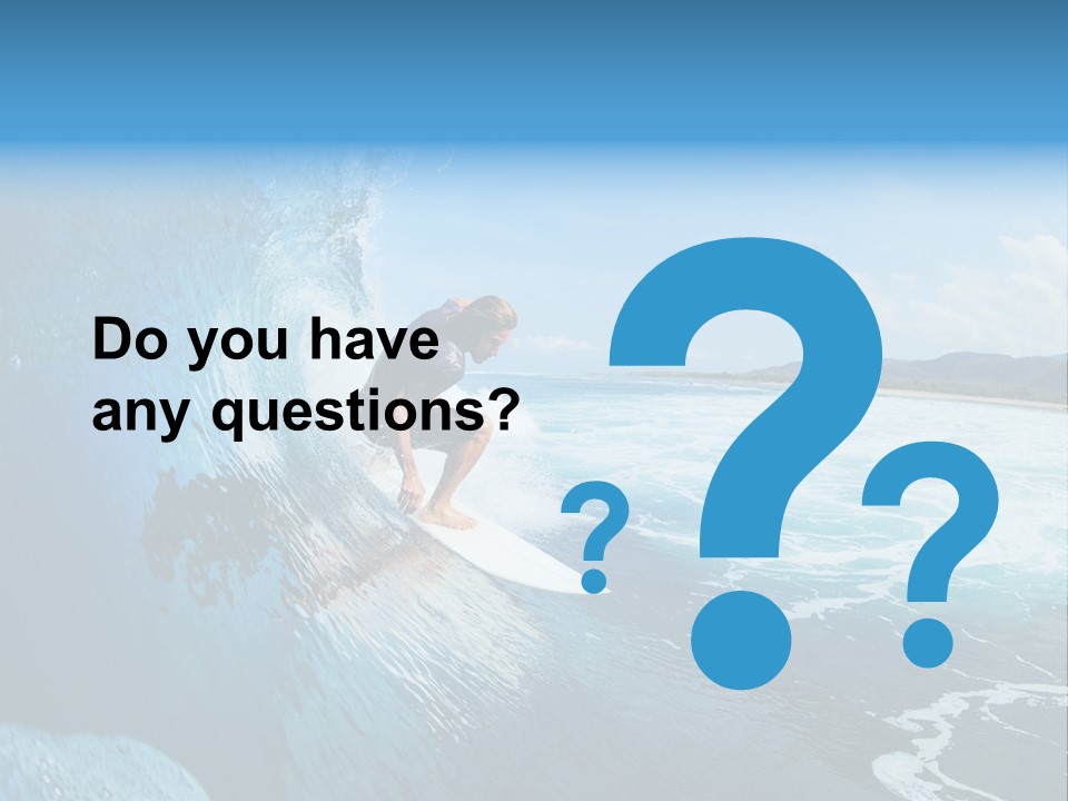 Power Sea Cool PowerPoint Template