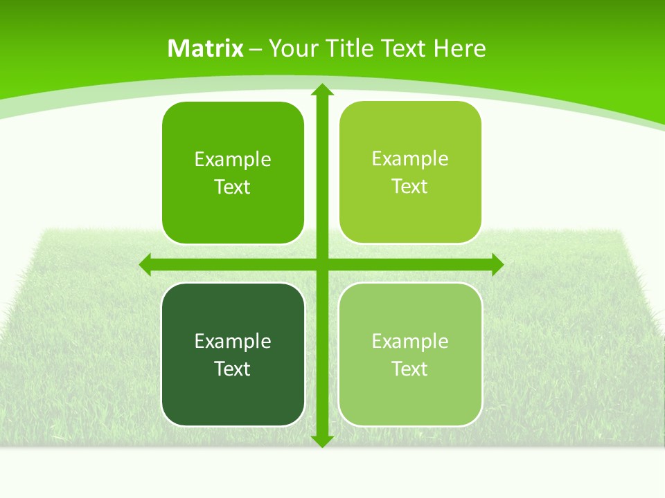 Garden Pasture Nature PowerPoint Template