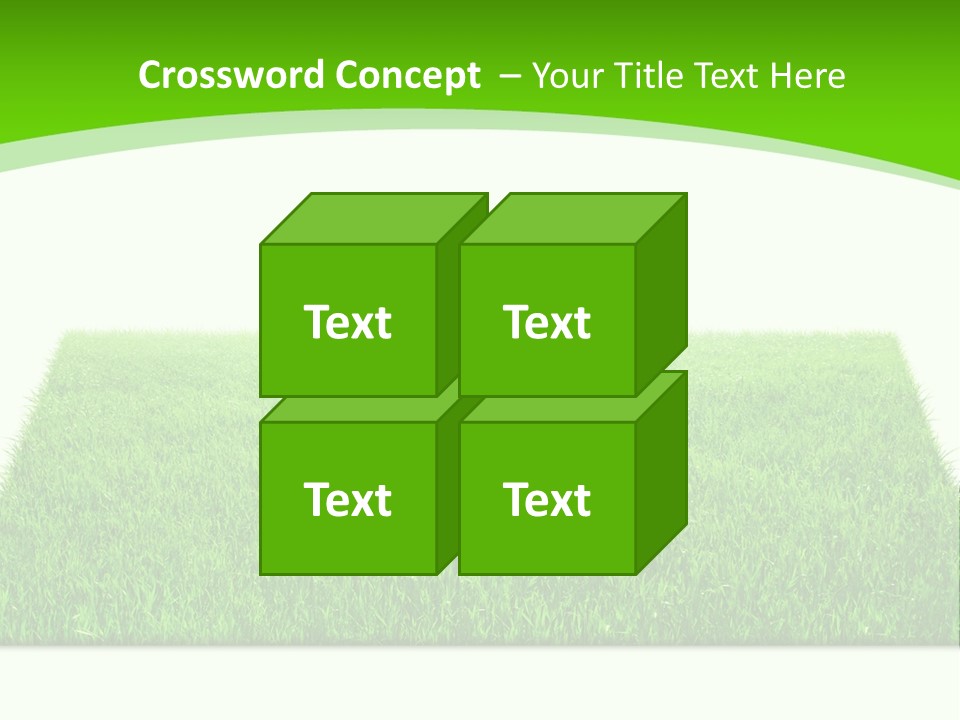 Garden Pasture Nature PowerPoint Template