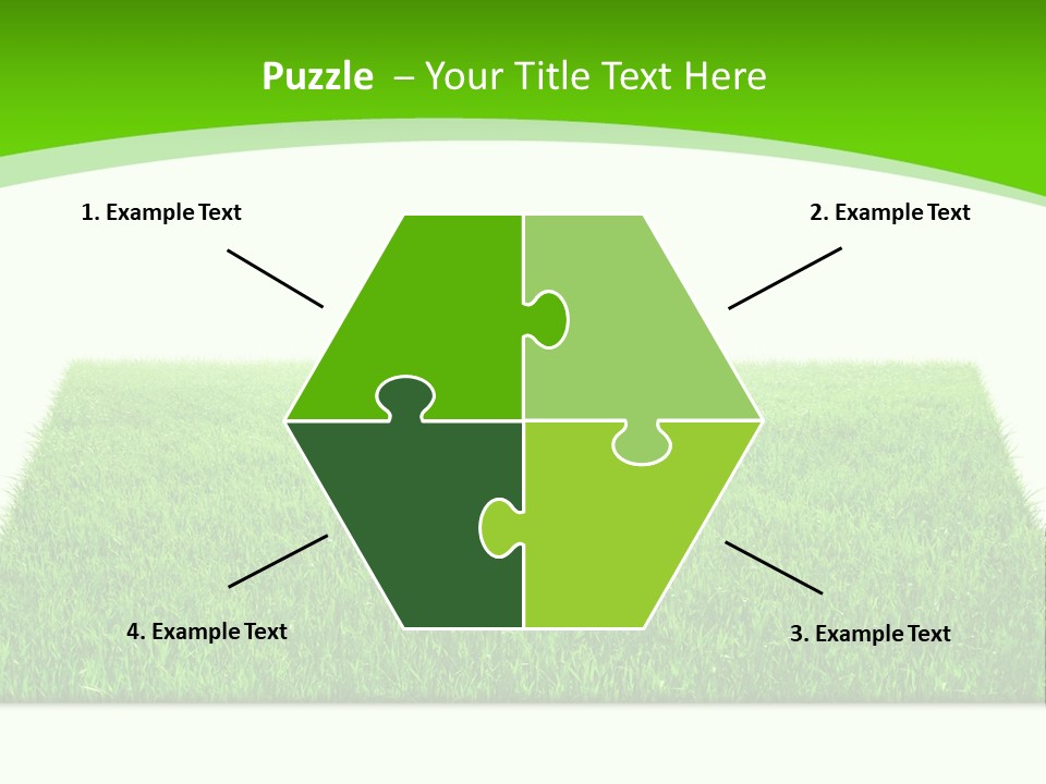 Garden Pasture Nature PowerPoint Template