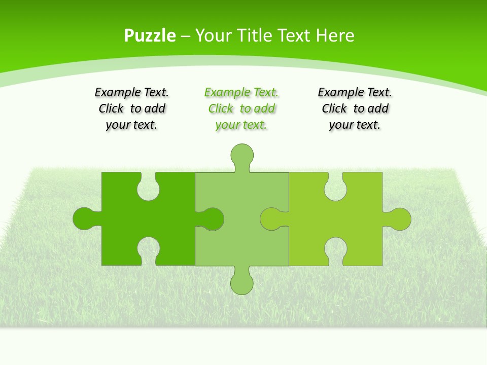 Garden Pasture Nature PowerPoint Template