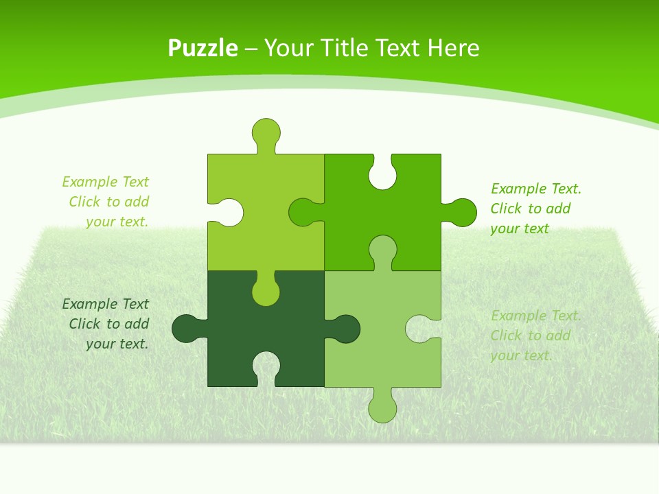 Garden Pasture Nature PowerPoint Template