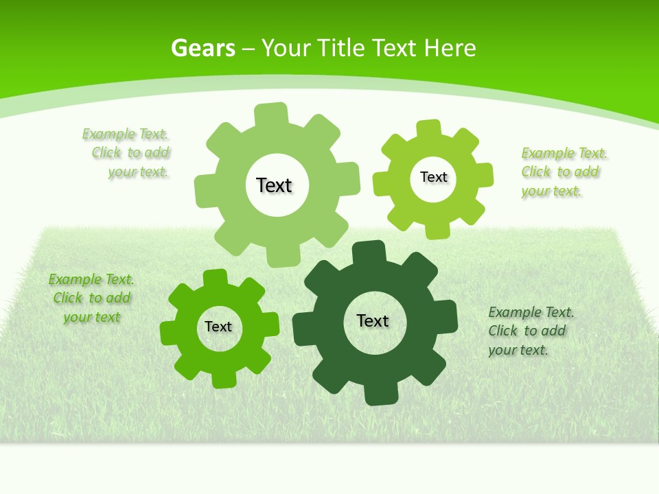 Garden Pasture Nature PowerPoint Template