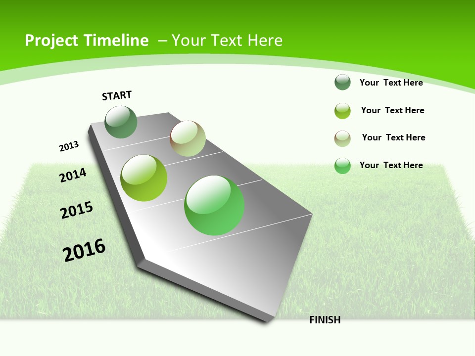 Garden Pasture Nature PowerPoint Template