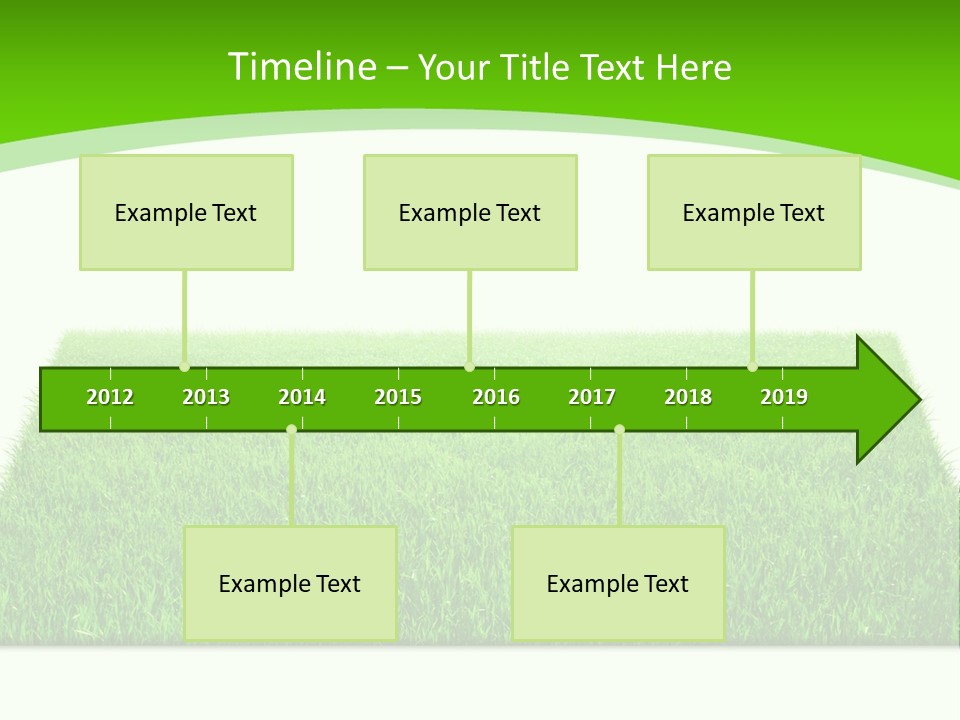 Garden Pasture Nature PowerPoint Template
