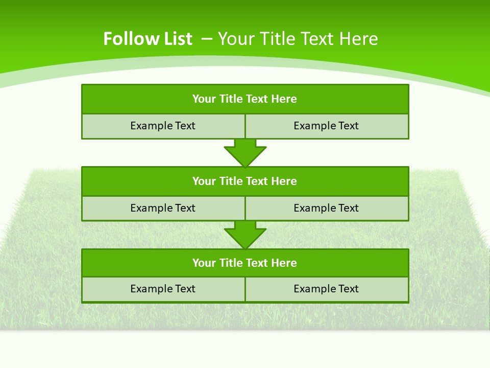 Garden Pasture Nature PowerPoint Template