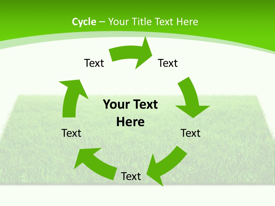 Garden Pasture Nature PowerPoint Template
