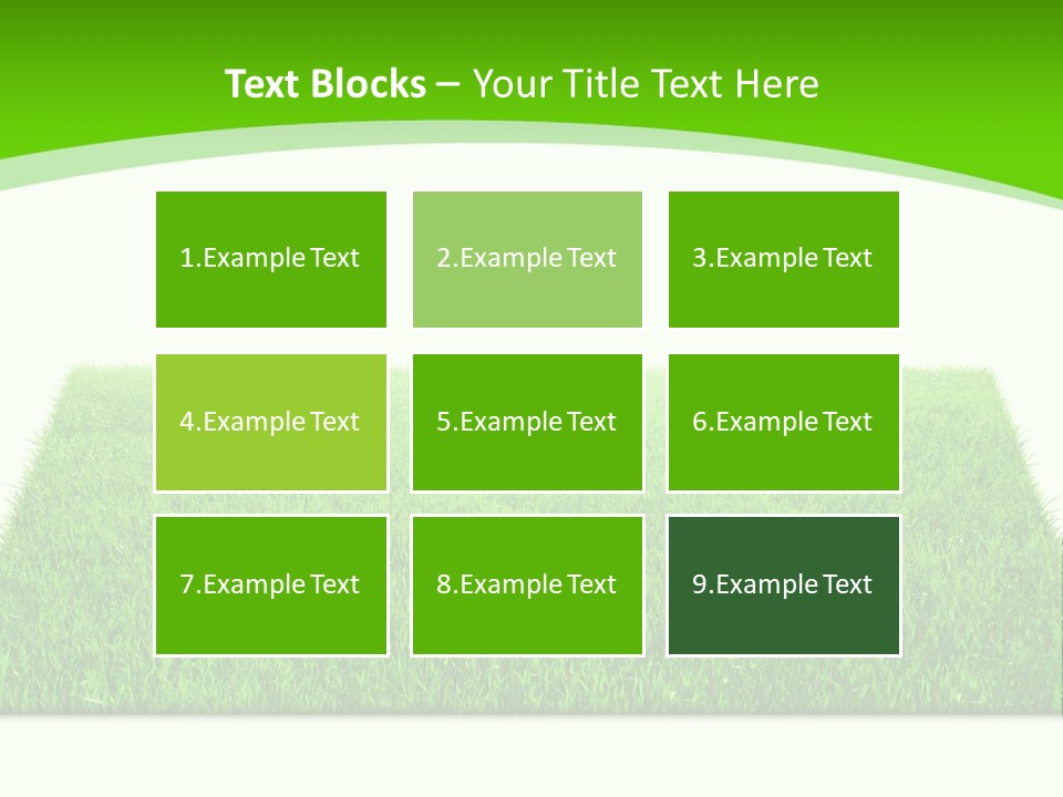Garden Pasture Nature PowerPoint Template