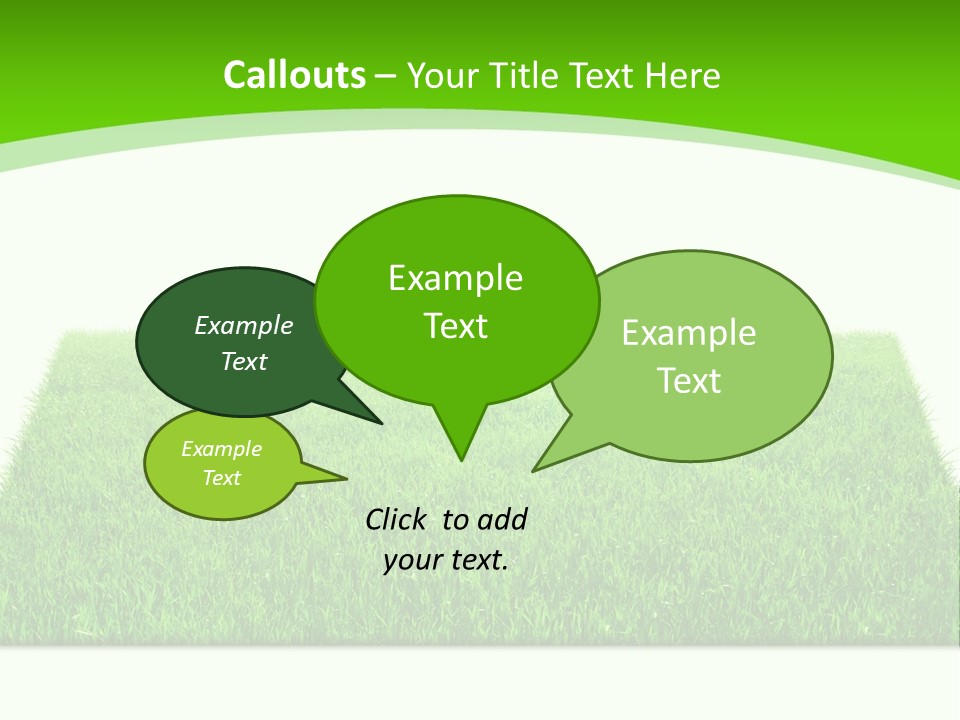 Garden Pasture Nature PowerPoint Template