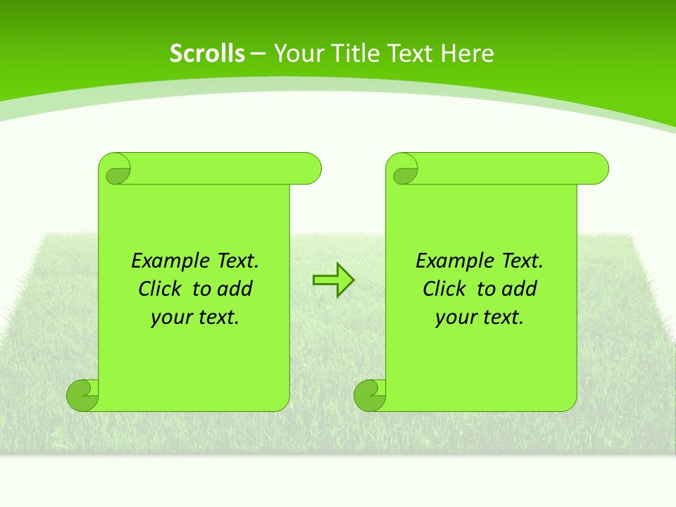 Garden Pasture Nature PowerPoint Template