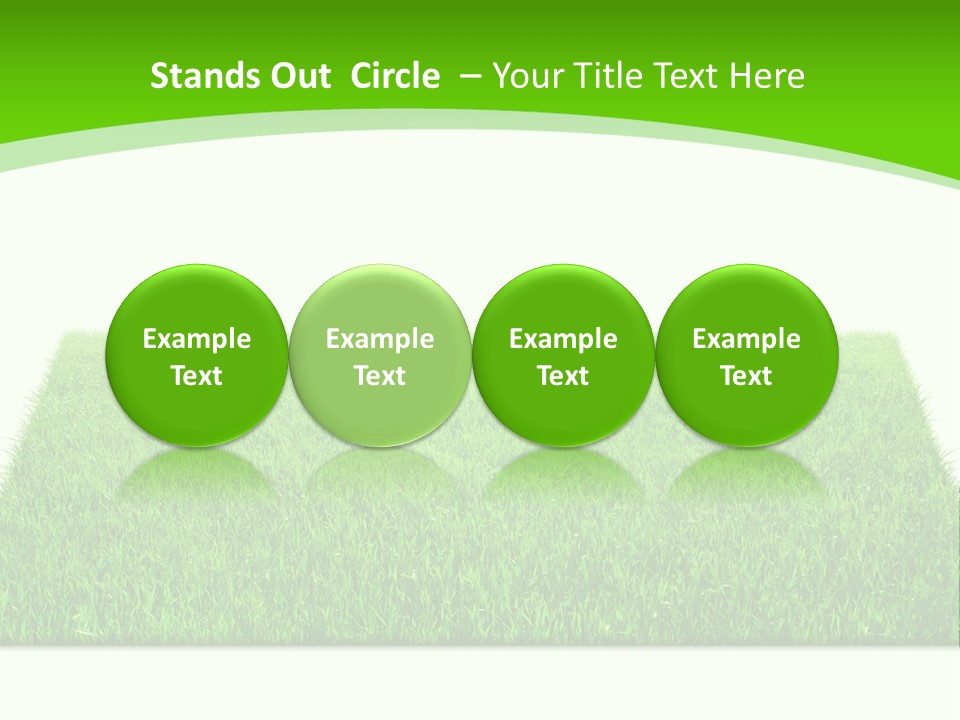 Garden Pasture Nature PowerPoint Template