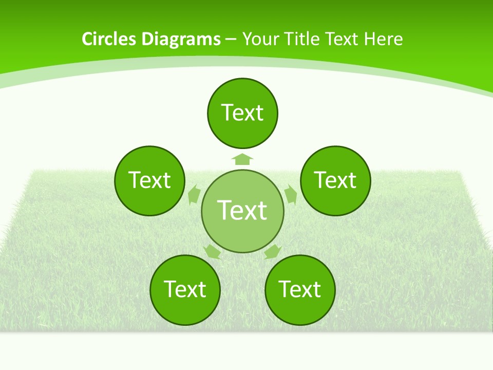 Garden Pasture Nature PowerPoint Template