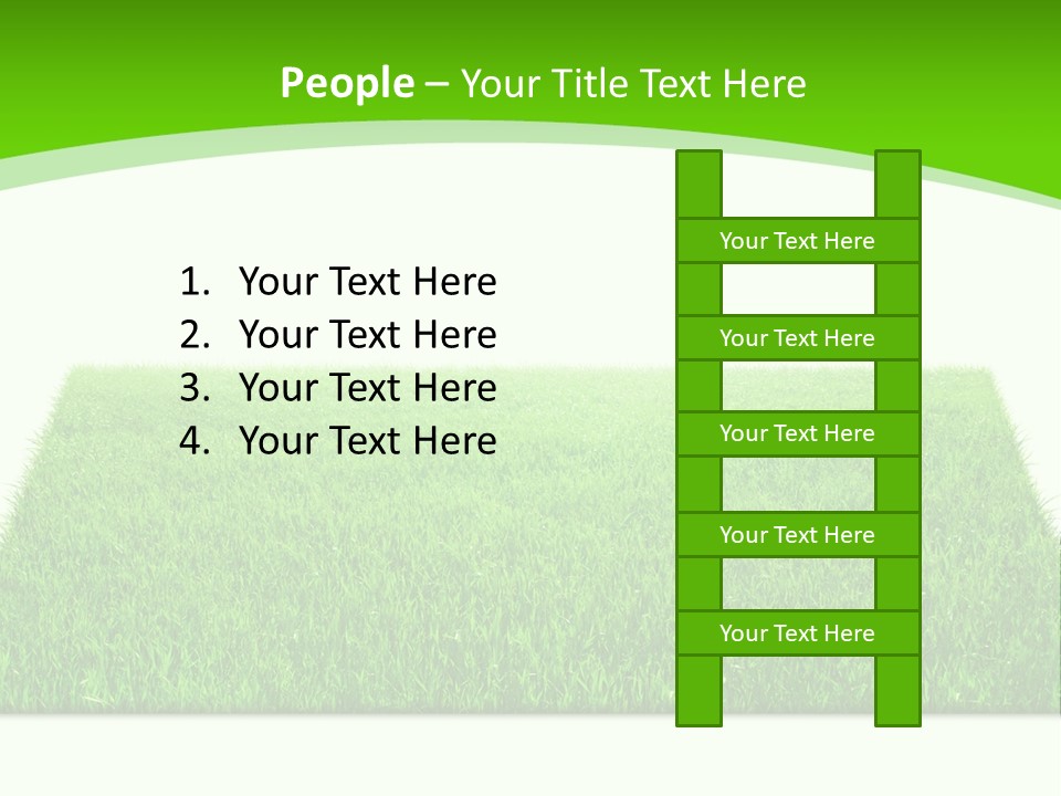 Garden Pasture Nature PowerPoint Template