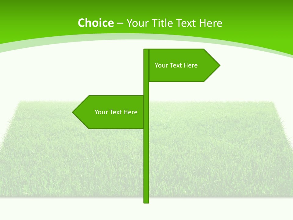Garden Pasture Nature PowerPoint Template
