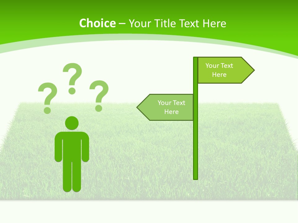 Garden Pasture Nature PowerPoint Template