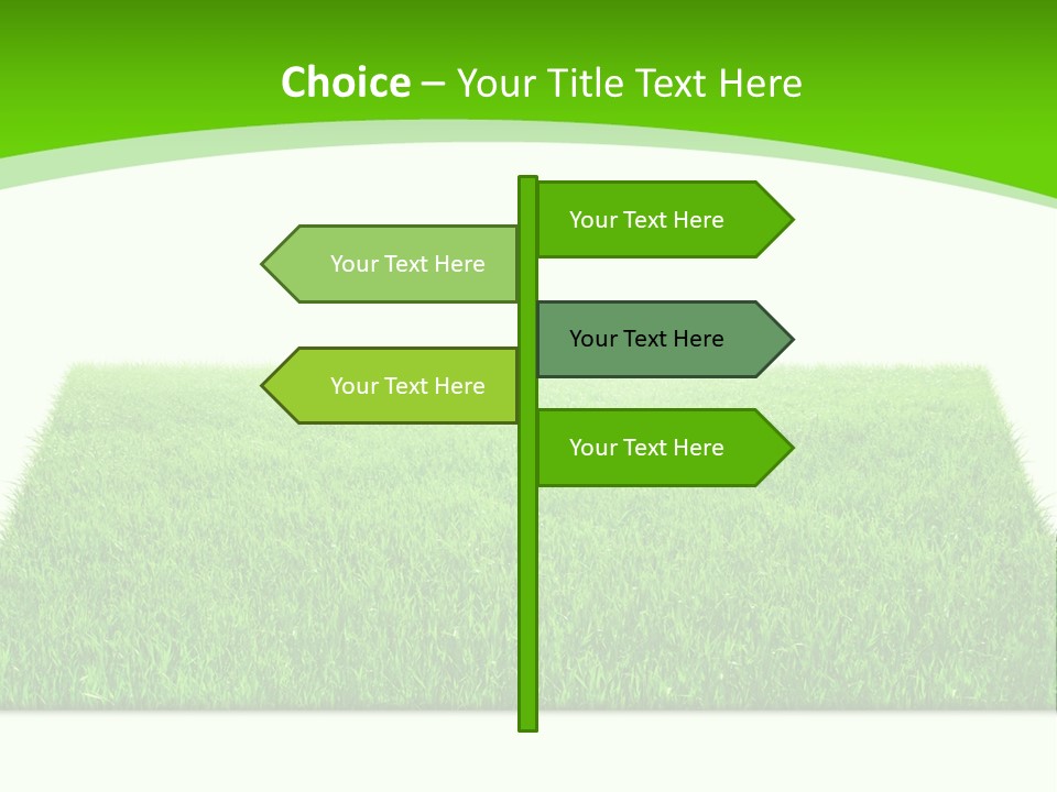 Garden Pasture Nature PowerPoint Template