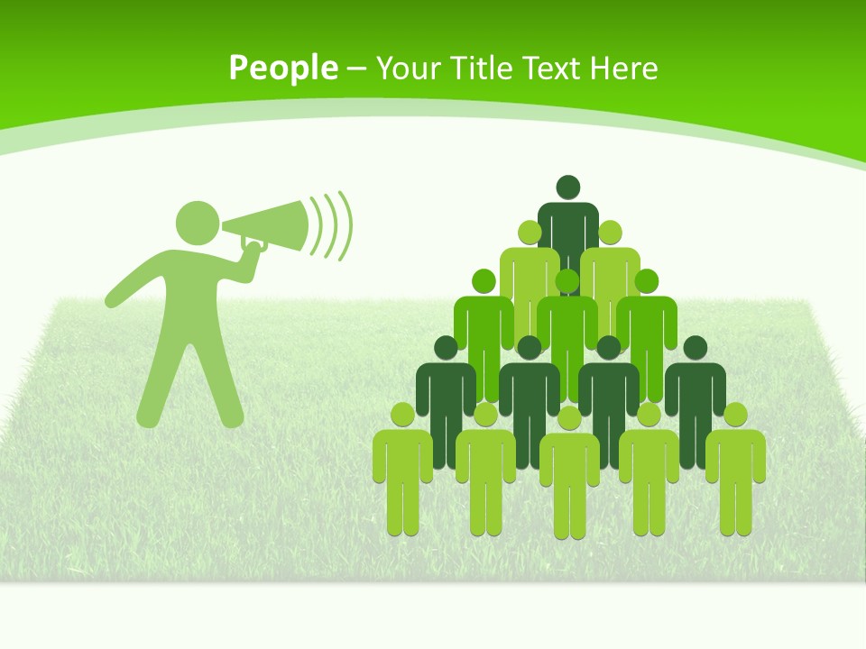 Garden Pasture Nature PowerPoint Template