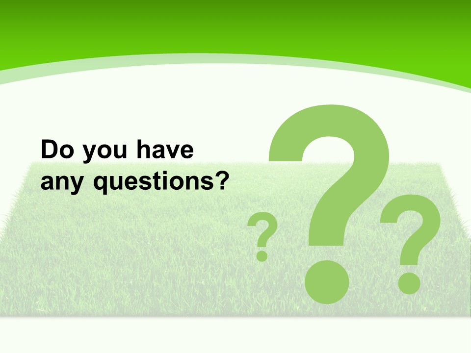 Garden Pasture Nature PowerPoint Template