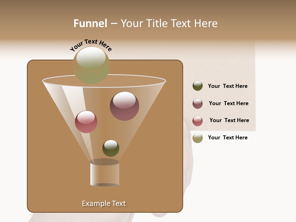 Advertise Arm Banner PowerPoint Template