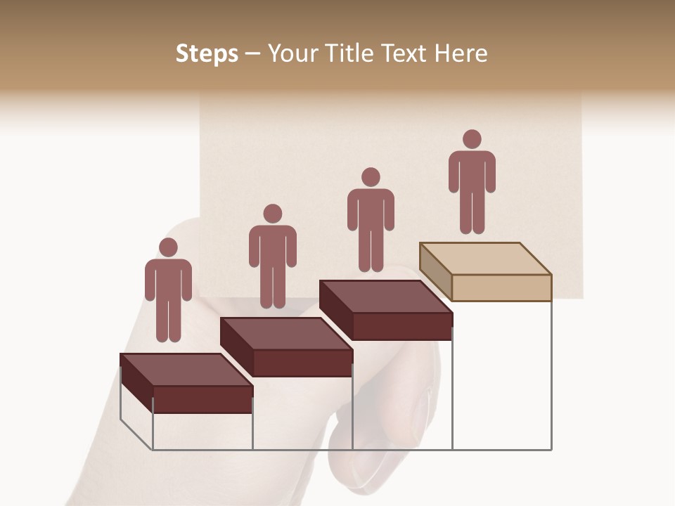 Advertise Arm Banner PowerPoint Template