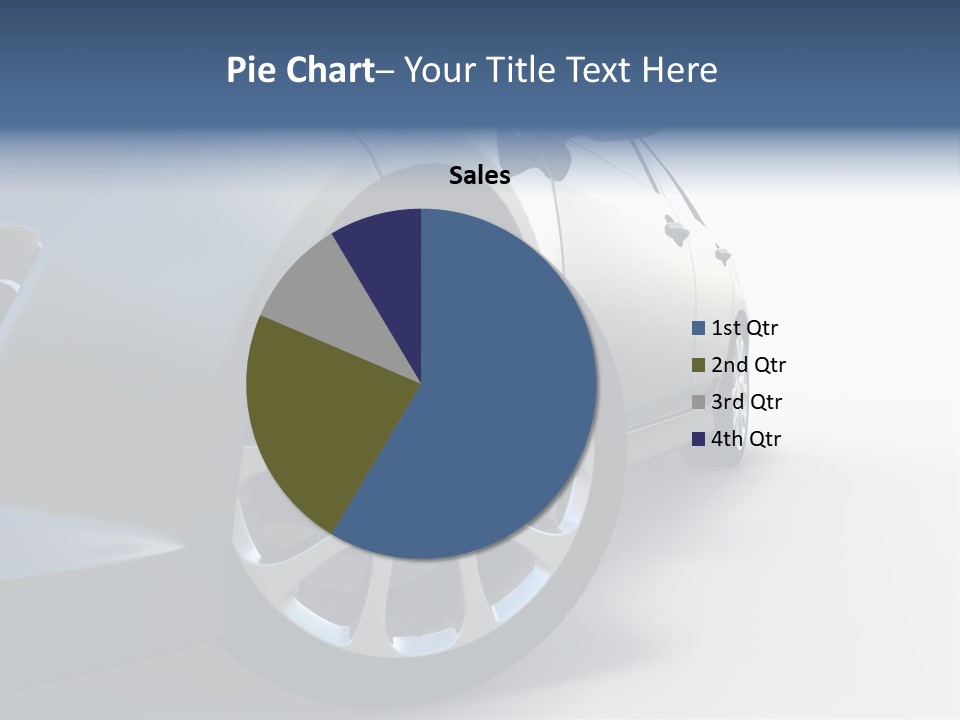 Design Orange Car PowerPoint Template