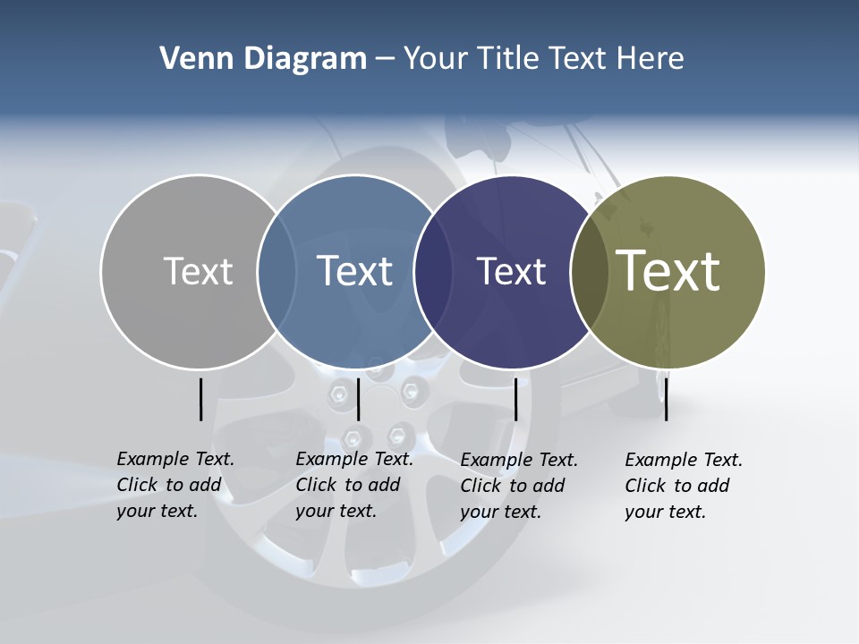 Design Orange Car PowerPoint Template