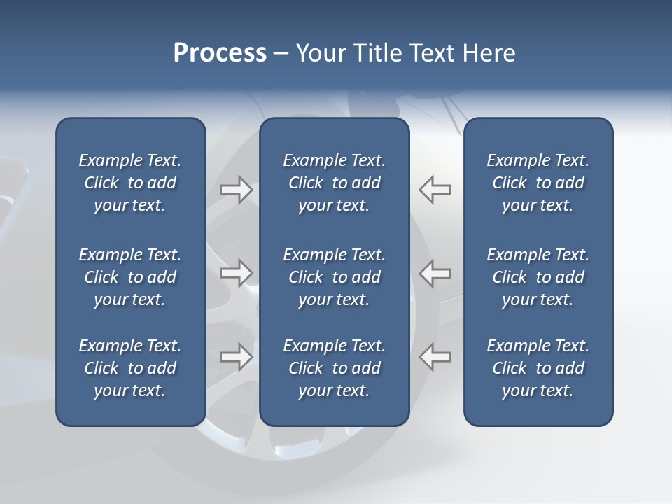 Design Orange Car PowerPoint Template