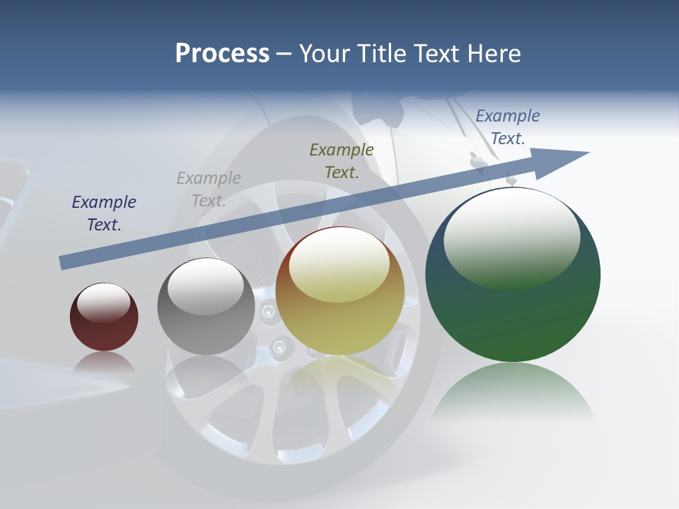 Design Orange Car PowerPoint Template