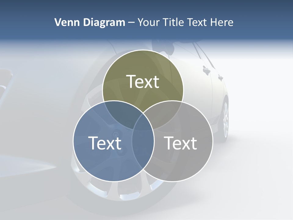 Design Orange Car PowerPoint Template
